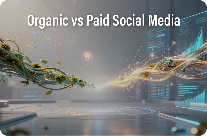 Organic vs Paid Social Media: What Actually Drives Growth for Mid-Size Brands?